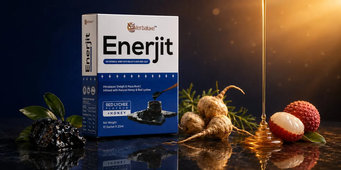 Enerjit jeli Maca, Shilajit, Epimedium dan madu