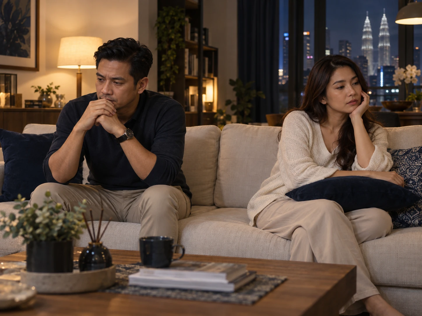 Pasangan berdepan tekanan emosi dan jarak hubungan
